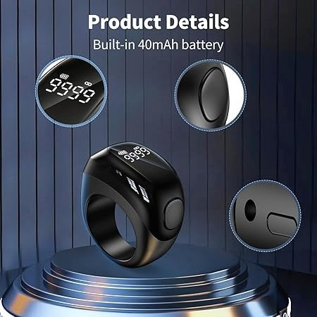 Smart Tasbih Zikr Ring